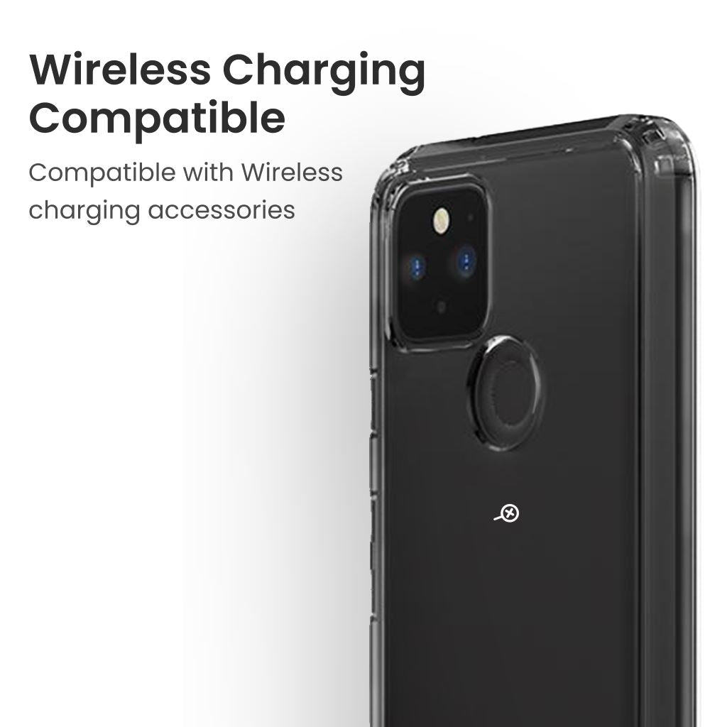 Antimicrobial Google Pixel 4 XL Clear Case