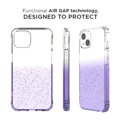 iPhone 13 Mini Clear Case - Sparkle Glitter Design