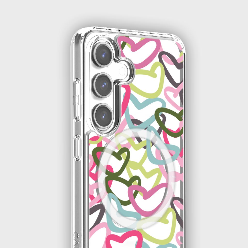 Samsung Galaxy S24 Clear Case - Graffiti Design