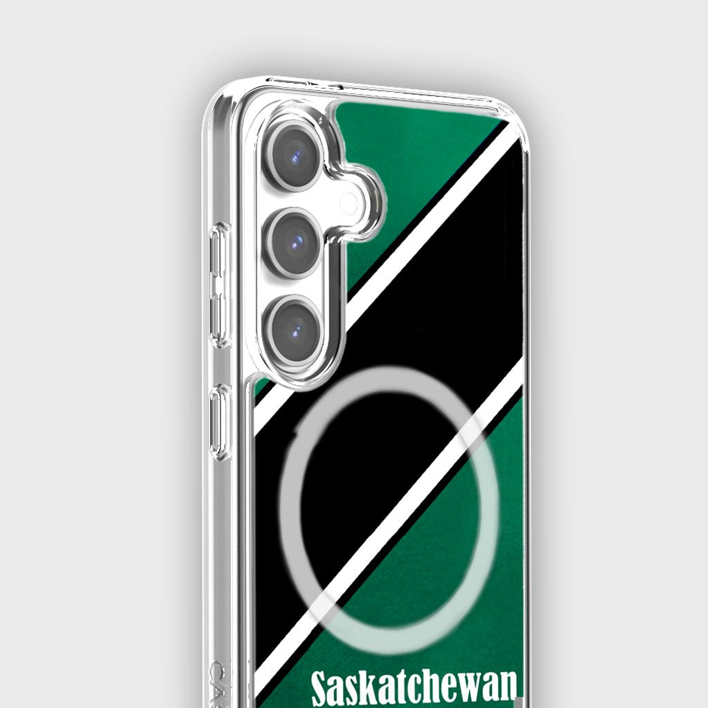 Samsung Galaxy S24 Clear Design Case - Saskatchewan