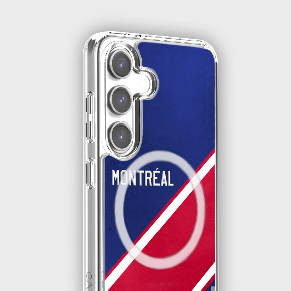 Samsung Galaxy S24 Montreal Design Clear Case