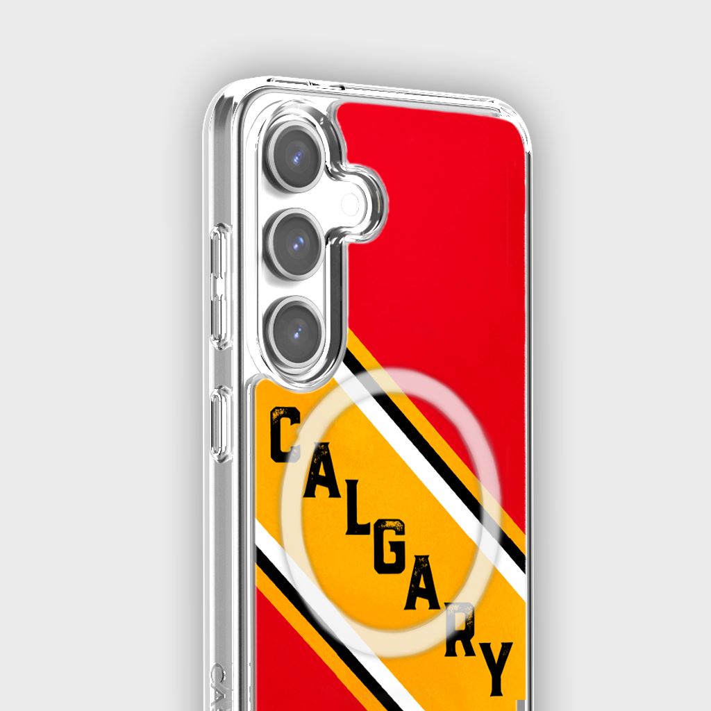 Samsung Galaxy S24 Calgary Design Clear Case