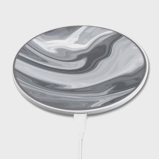 Black Swirl Pattern - Wireless Charging Pad