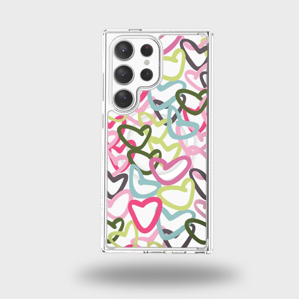 Samsung Galaxy S24 Ultra Clear Case - Graffiti Design