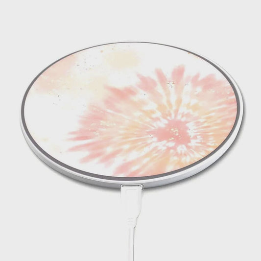 Orange Tie Dye - Wireless Charging Pad