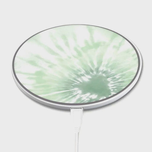 Green Tie Dye - Wireless Charging Pad