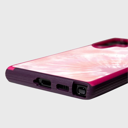 Pink Samsung Galaxy S22 Ultra Tie Dye Case