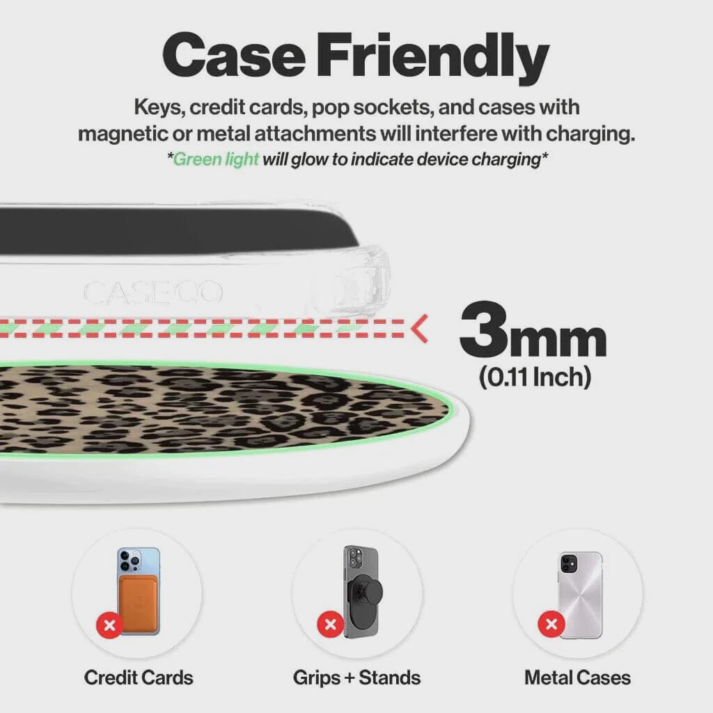 Leopard Pattern - Wireless Charging Pad