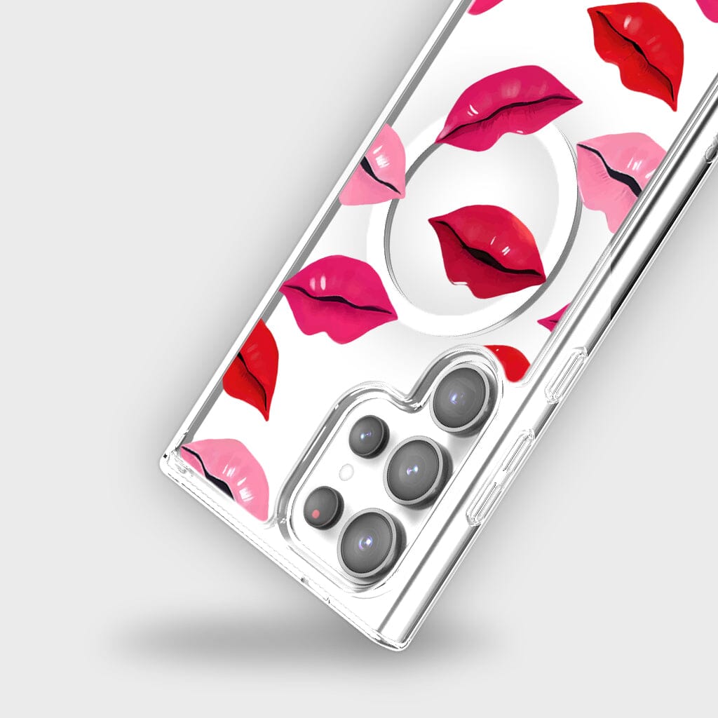 Samsung Galaxy S24 Ultra Lips Design Clear Case