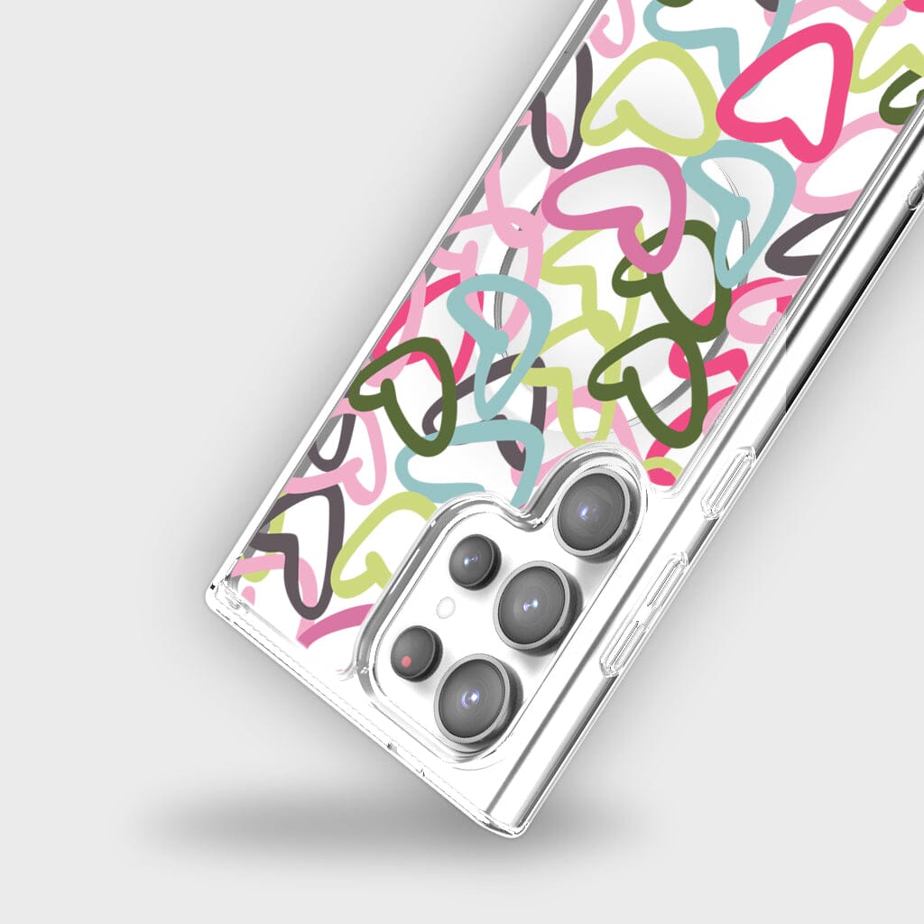 Samsung Galaxy S24 Ultra Clear Case - Graffiti Design