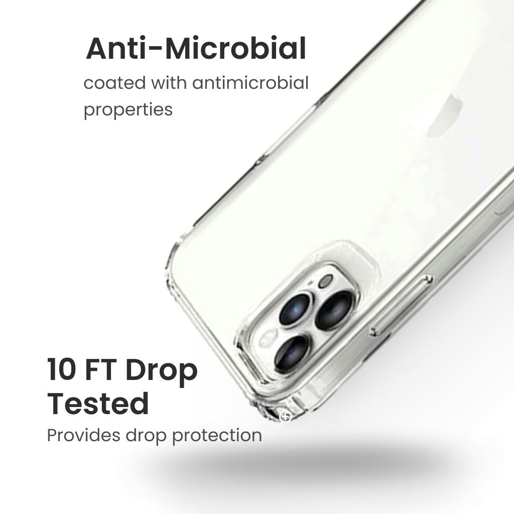 Antimicrobial iPhone 11 Pro Clear Case