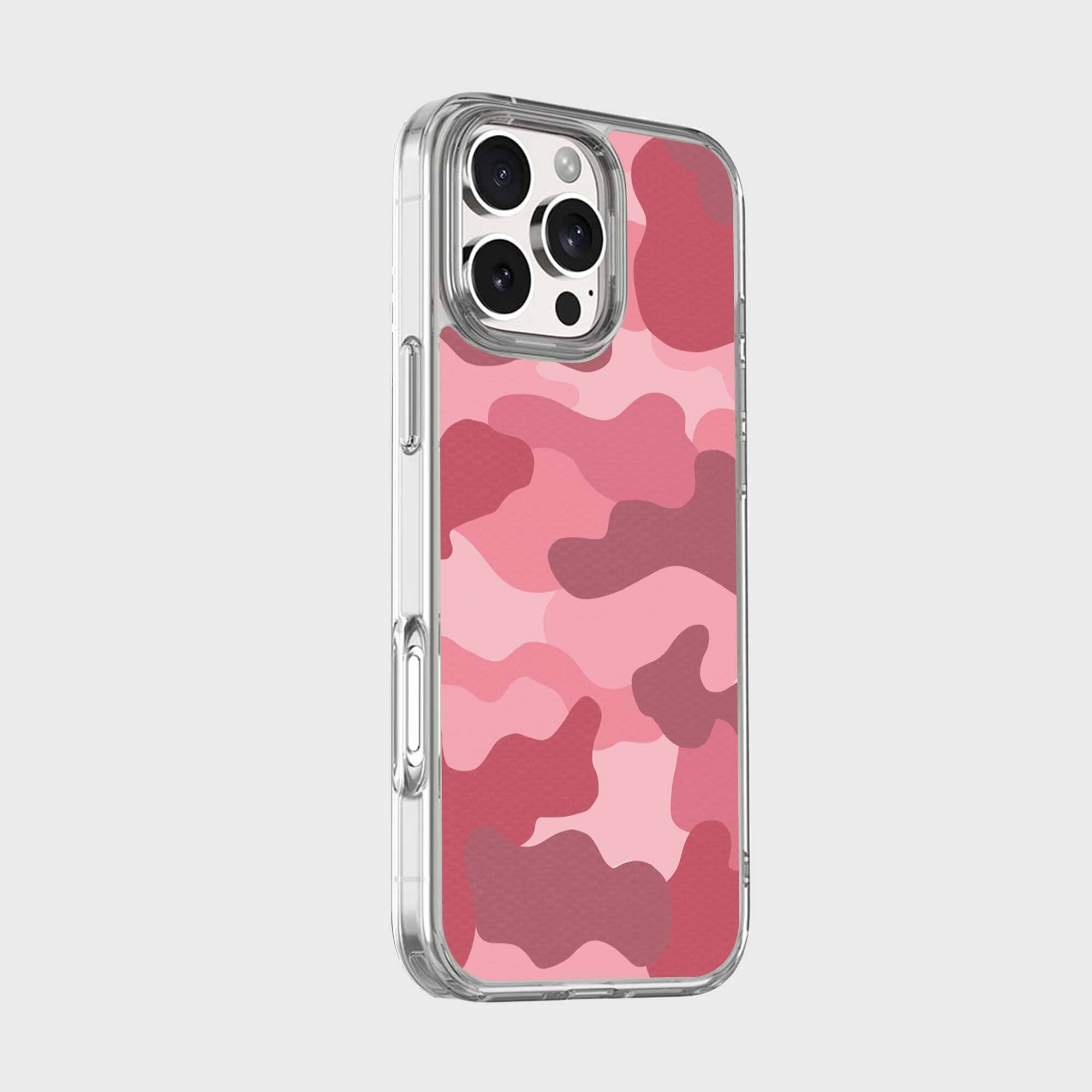 MagSafe iPhone 16 Pro Max Pink Camo Case