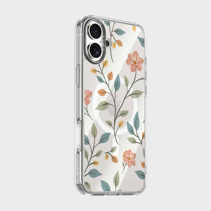 MagSafe iPhone 16 Easter Floral Clear Case