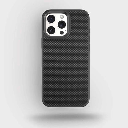 iPhone 16 Aramid Fiber Weave Pattern Case