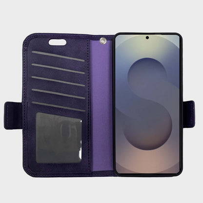 Samsung Galaxy S26 Leather Wallet Case With MagSafe | RFID Blocking + 5 Card Slots