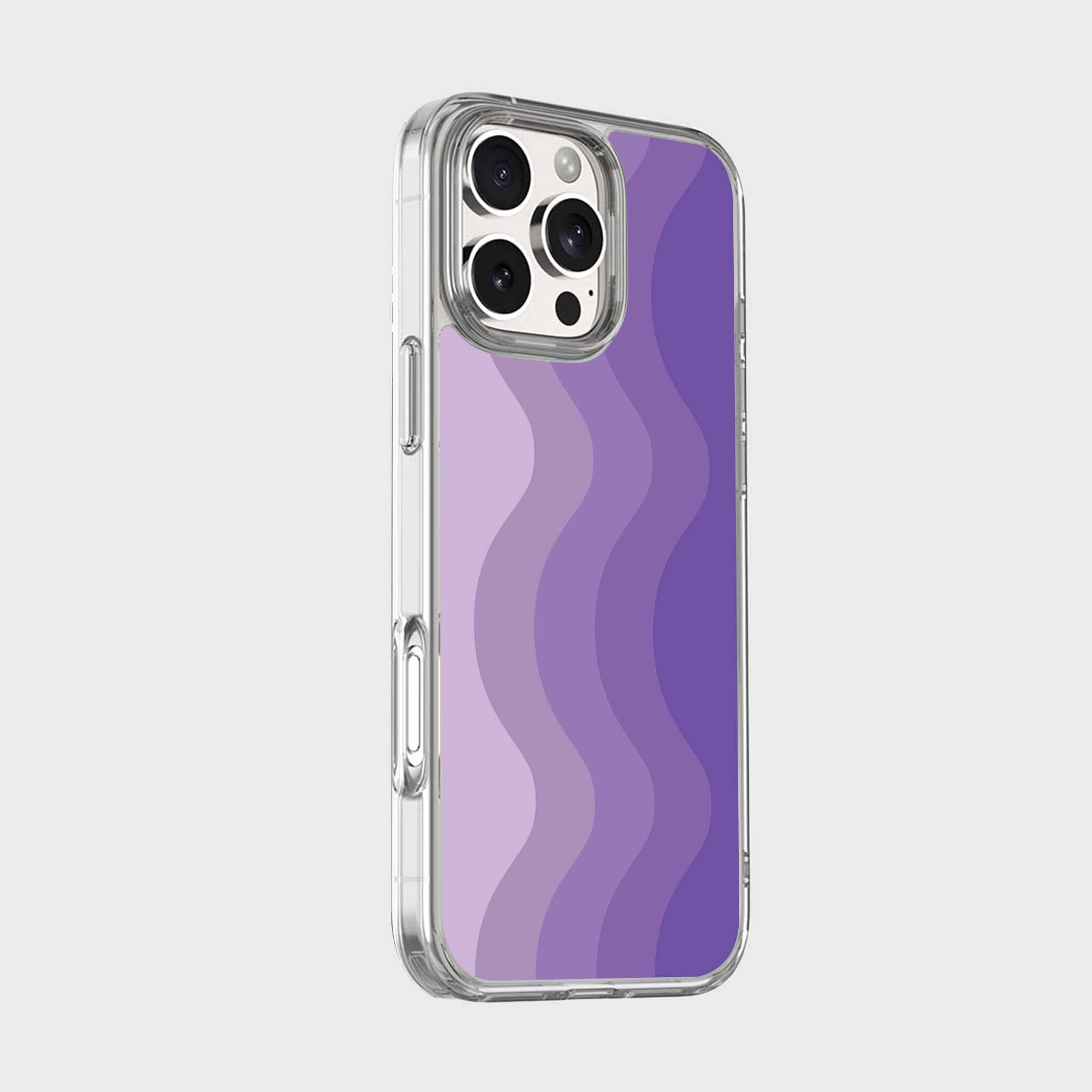 iPhone 16 Pro Case With MagSafe - Purple Wave