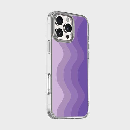 iPhone 16 Pro Case With MagSafe - Purple Wave