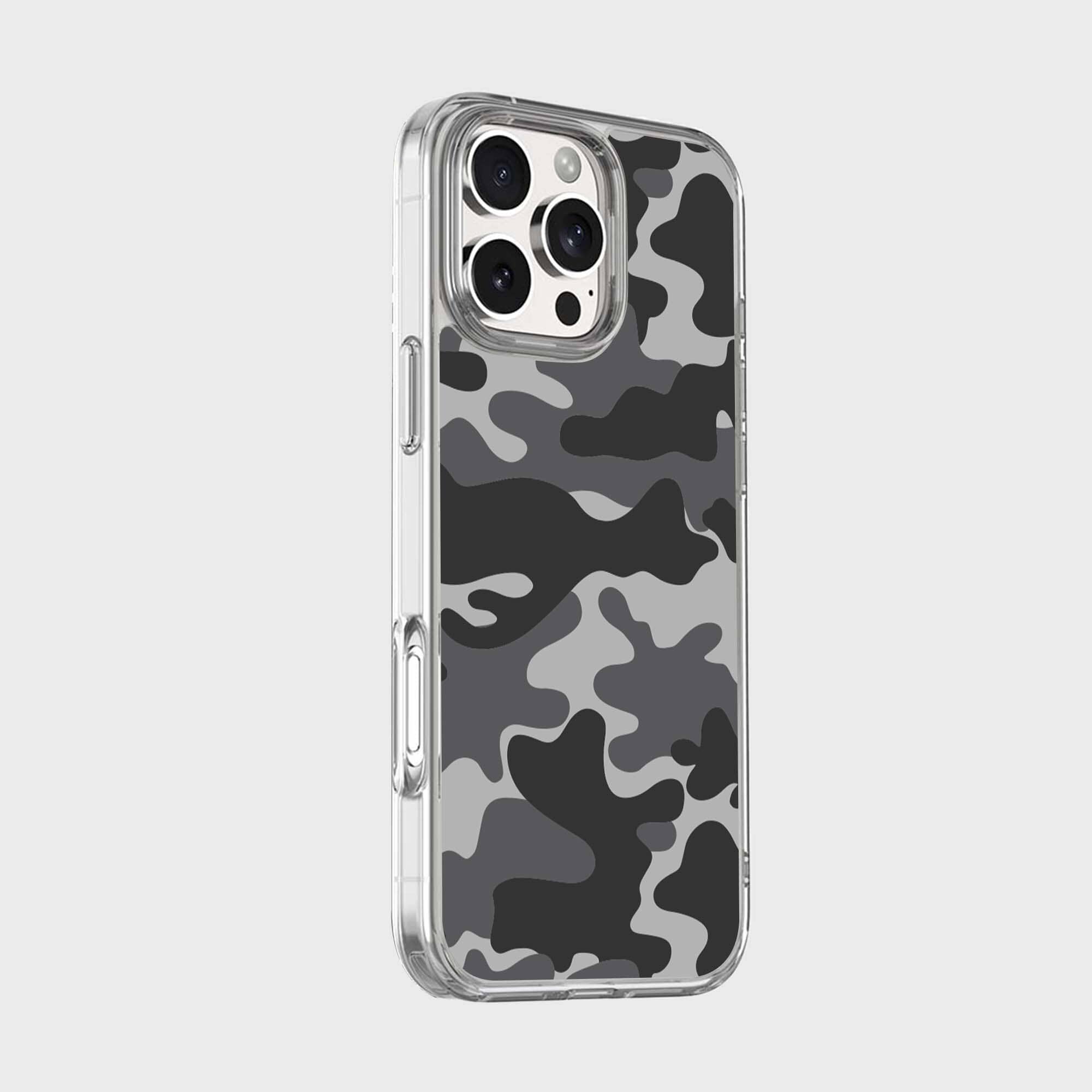 iPhone 16 Pro Case With MagSafe - Black Camo