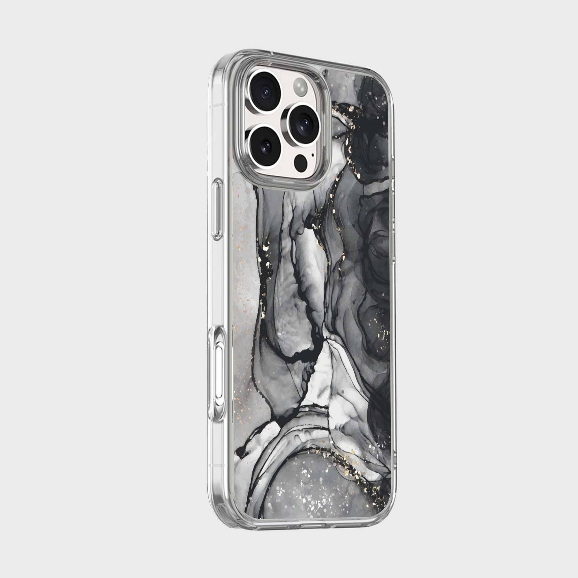 iPhone 16 Pro Max Case With MagSafe - Black Marble