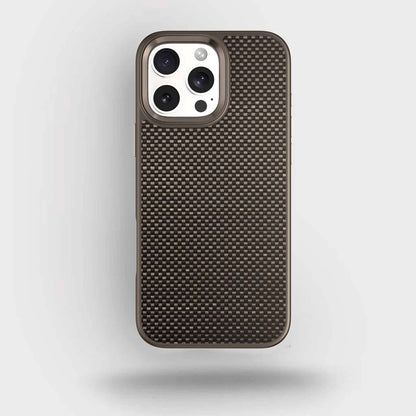 iPhone 16 Aramid Fiber Weave Pattern Case