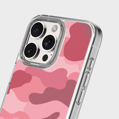 MagSafe iPhone 16 Pro Pink Camo Case