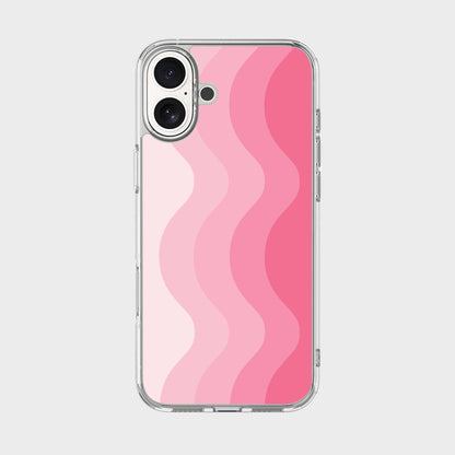 MagSafe iPhone 16 Pink Wave Case