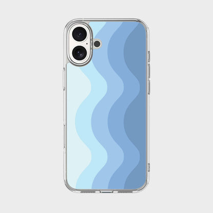 iPhone 16 Case With MagSafe - Blue Wave