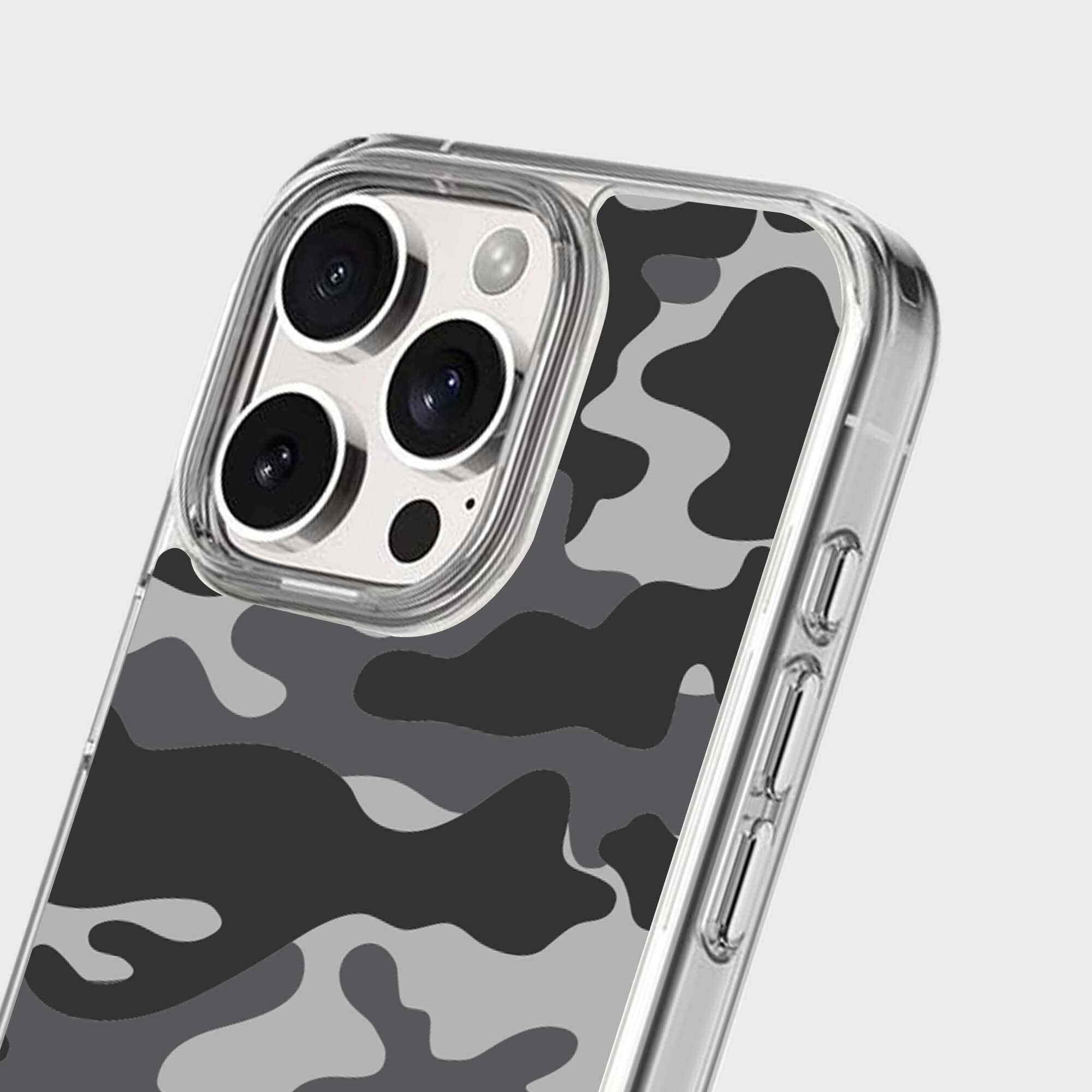 iPhone 16 Pro Case With MagSafe - Black Camo