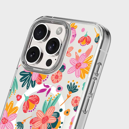 iPhone 16 Pro Case With MagSafe - Spring Flower