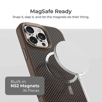 iPhone 16 Aramid Fiber Weave Pattern Case