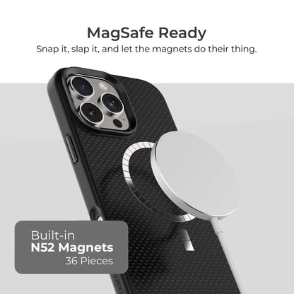 iPhone 16 Aramid Fiber Weave Pattern Case