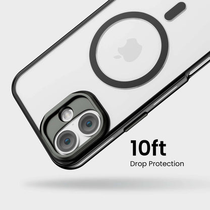 iPhone 16 Anti Yellow Clear Case with Camera Kickstand