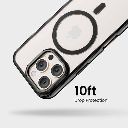 iPhone 16 Pro Anti Yellow Clear Case with Camera Kickstand