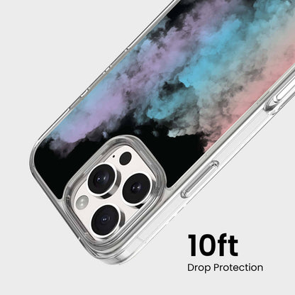 iPhone 16 Pro Max Case With MagSafe - Rainbow Cloud