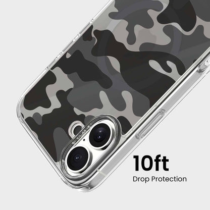 iPhone 16 Case With MagSafe - Black Camo