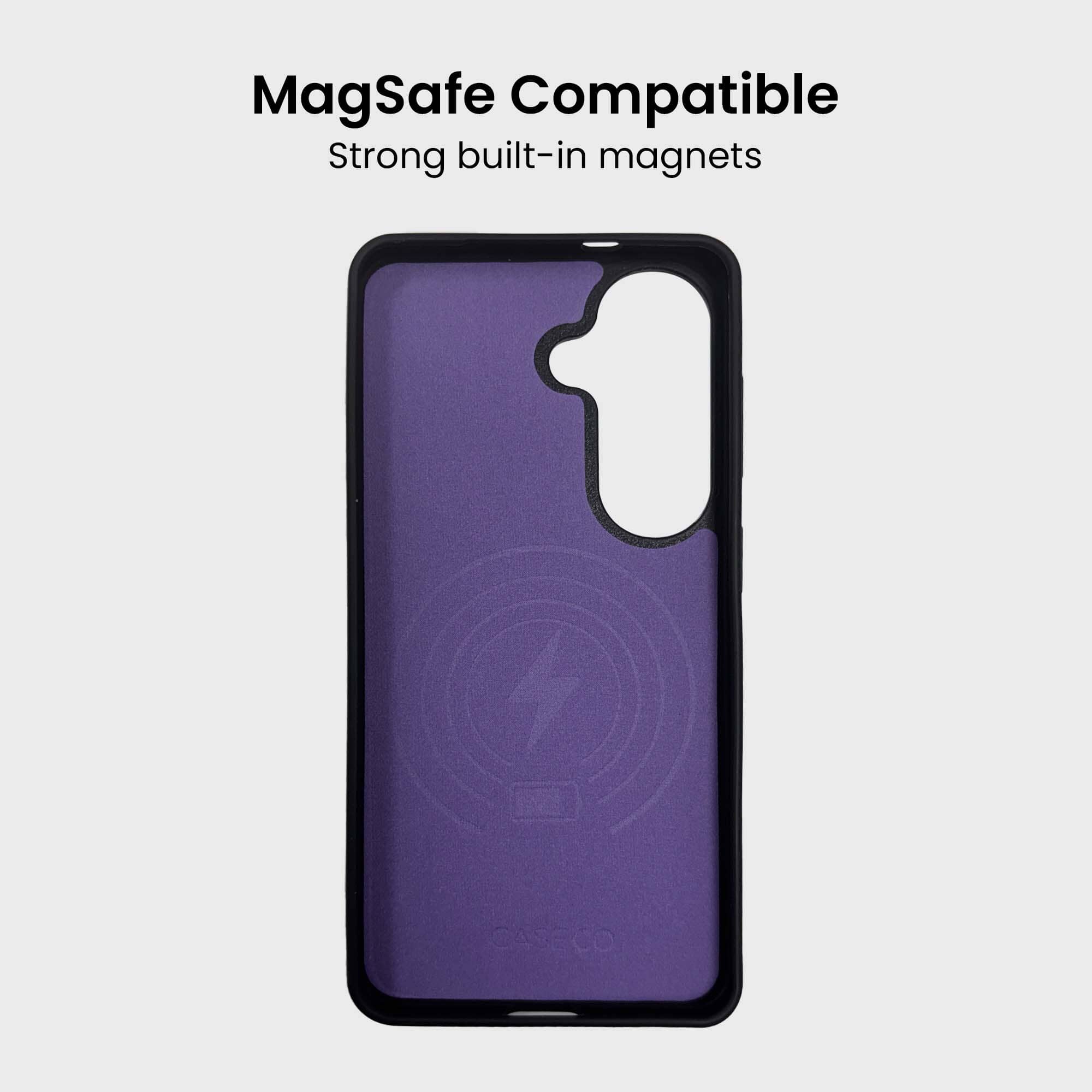 Samsung Galaxy S26 Leather Wallet Case With MagSafe | RFID Blocking + 5 Card Slots