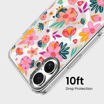 iPhone 16 Case With MagSafe - Spring Flower