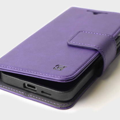 Samsung Galaxy S25 Leather Wallet Case With MagSafe | RFID Blocking + 5 Card Slots