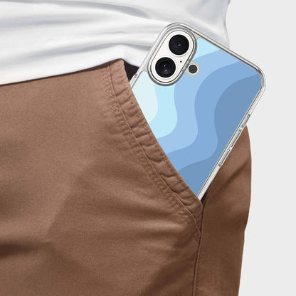 iPhone 16 Case With MagSafe - Blue Wave
