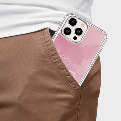 iPhone 16 Pro Case With MagSafe - Pink Flower