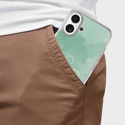 iPhone 16 Case With MagSafe - Green Flower