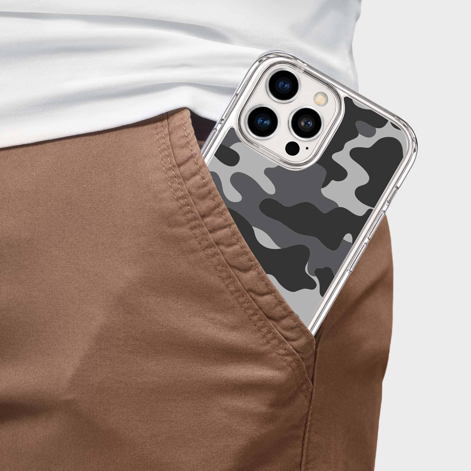 iPhone 16 Pro Max Case With MagSafe - Black Camo