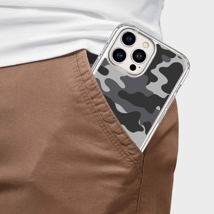 iPhone 16 Pro Max Case With MagSafe - Black Camo