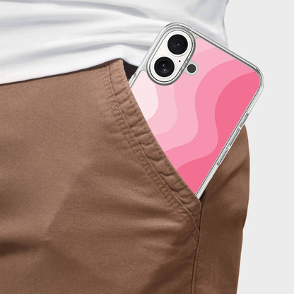 MagSafe iPhone 16 Pink Wave Case