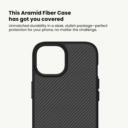 iPhone 15 Aramid Fiber Military-Grade Protective Case