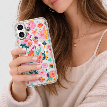 iPhone 16 Case With MagSafe - Spring Flower