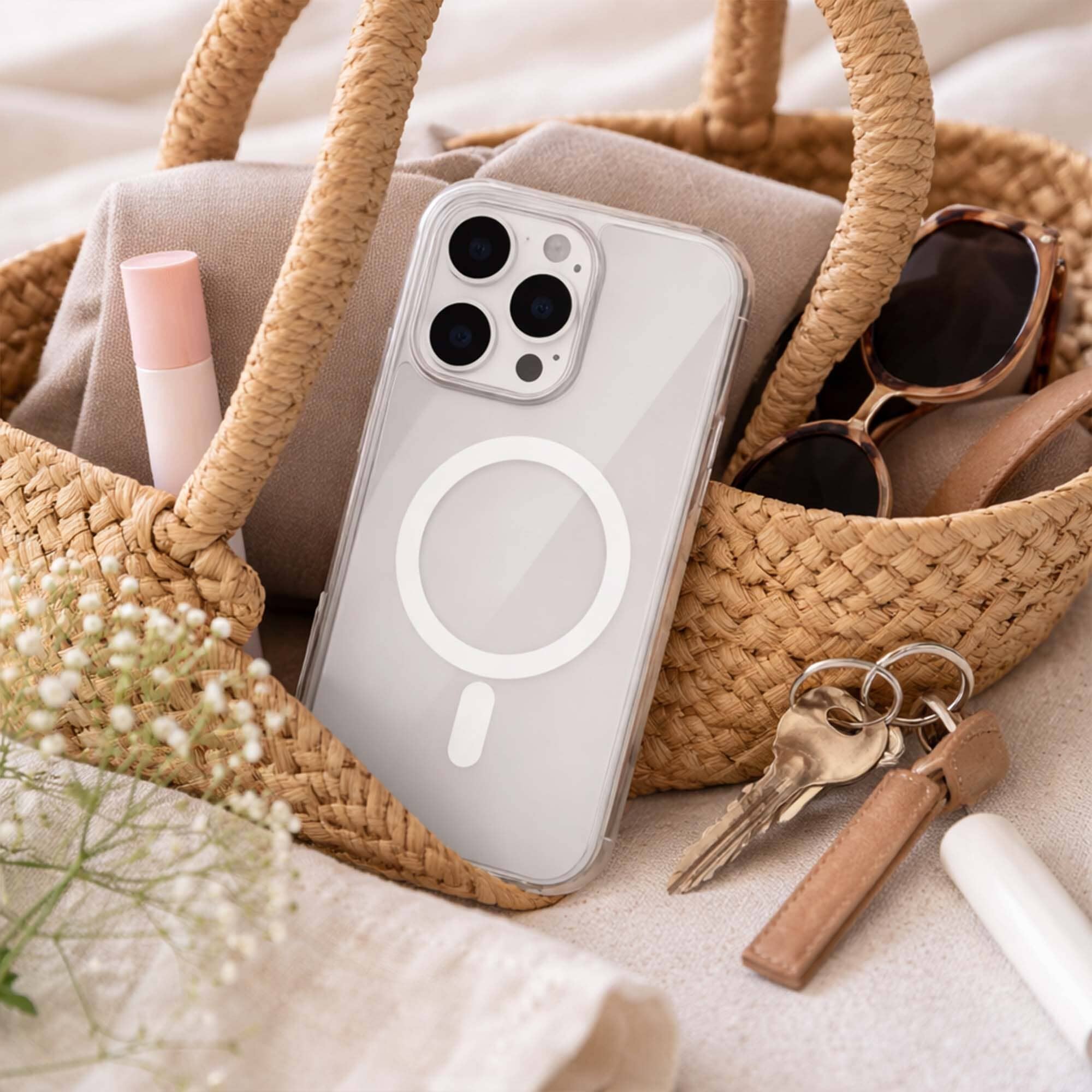 iPhone 16 Pro Max Clear Case with MagSafe