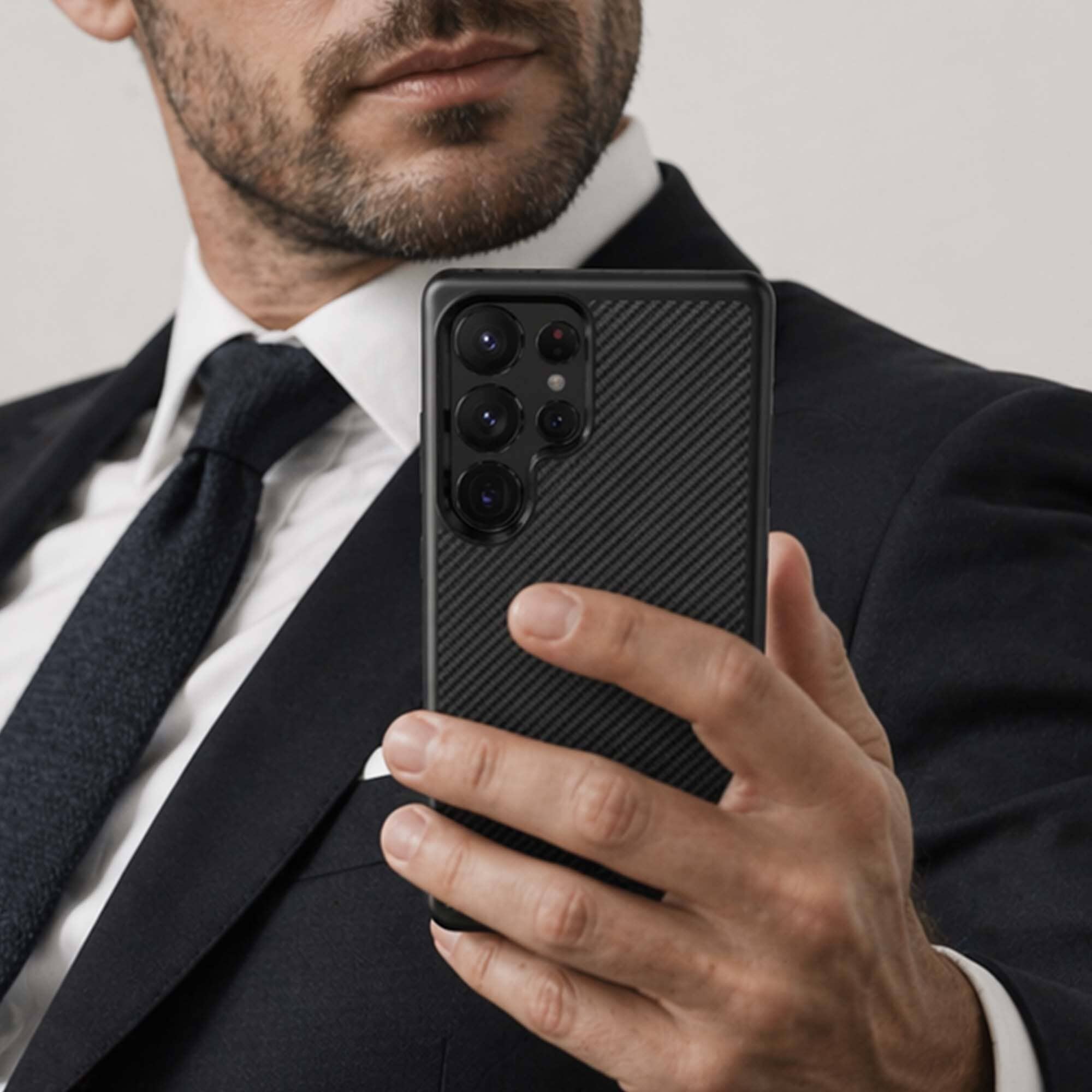 Samsung Galaxy S25 Ultra Aramid Fiber Military-Grade Protective Case