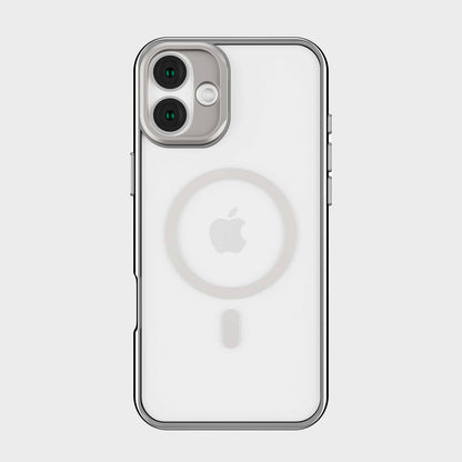iPhone 16 Anti Yellow Clear Case with Camera Kickstand