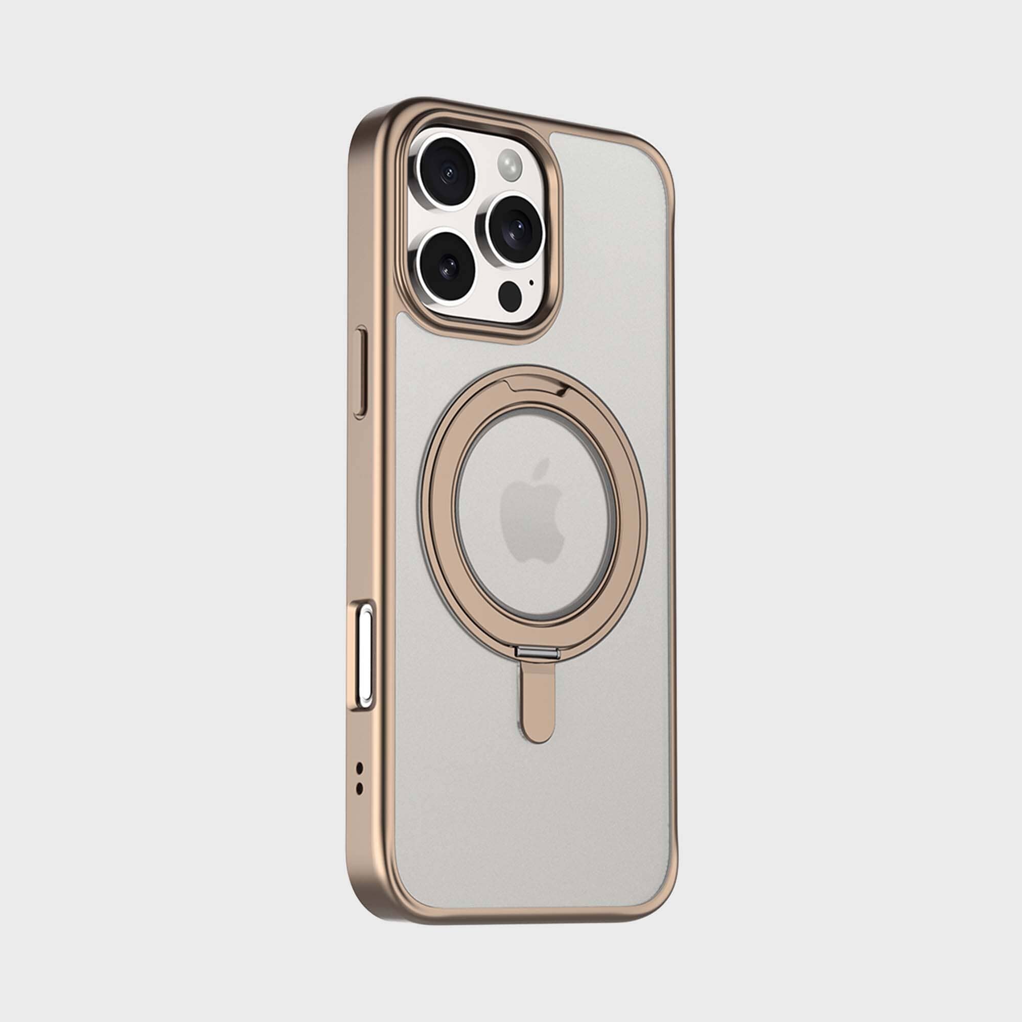 iPhone 16 Pro Max Frost Case with 360 MagSafe Kickstand
